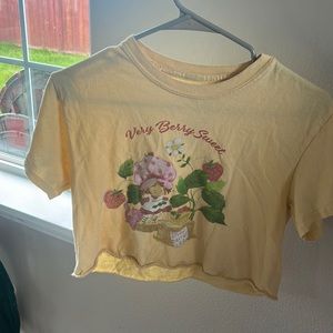 Strawberry Shortcake Crop Top